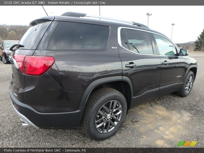 Iridium Metallic / Cocoa/Light Ash Gray 2018 GMC Acadia SLT AWD