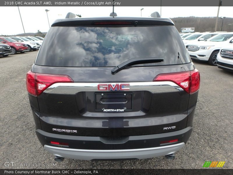 Iridium Metallic / Cocoa/Light Ash Gray 2018 GMC Acadia SLT AWD