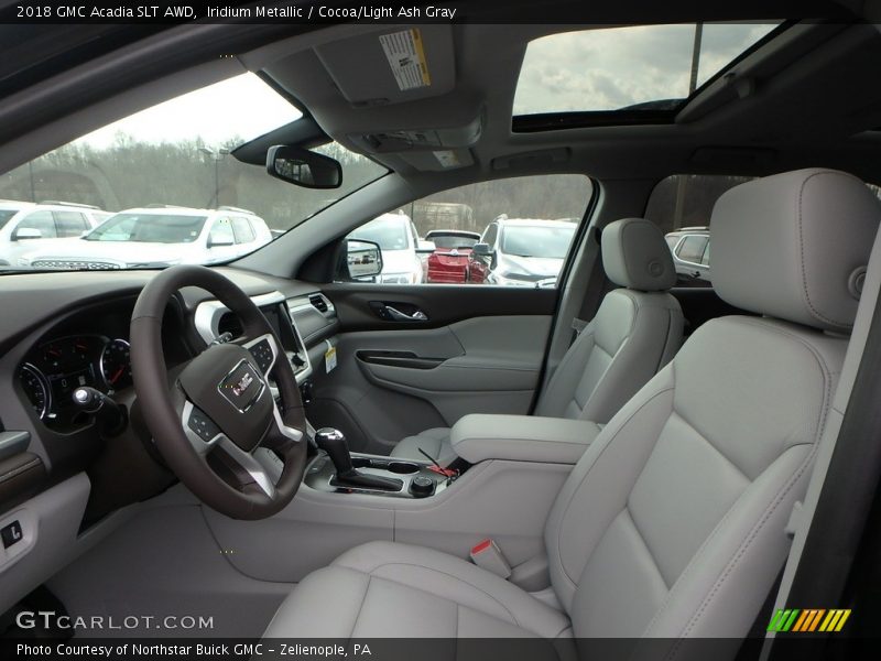 Iridium Metallic / Cocoa/Light Ash Gray 2018 GMC Acadia SLT AWD