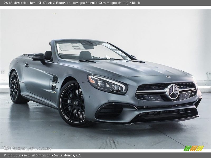 Front 3/4 View of 2018 SL 63 AMG Roadster