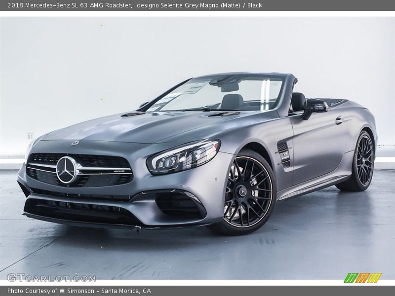  2018 SL 63 AMG Roadster designo Selenite Grey Magno (Matte)