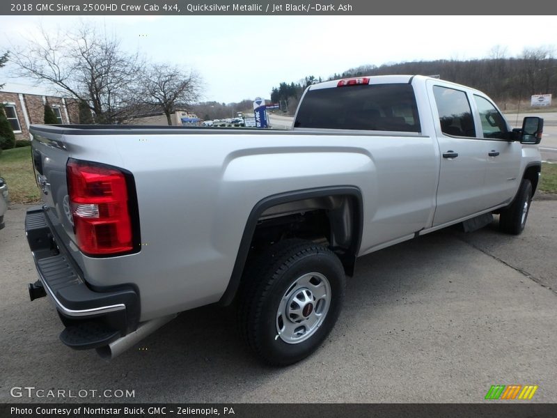 Quicksilver Metallic / Jet Black/­Dark Ash 2018 GMC Sierra 2500HD Crew Cab 4x4