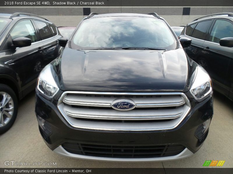 Shadow Black / Charcoal Black 2018 Ford Escape SE 4WD