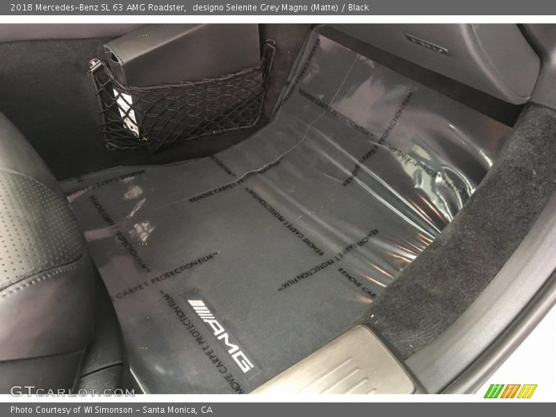 designo Selenite Grey Magno (Matte) / Black 2018 Mercedes-Benz SL 63 AMG Roadster