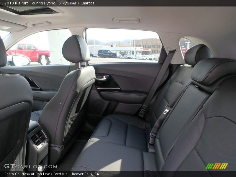 Silky Silver / Charcoal 2018 Kia Niro Touring Hybrid