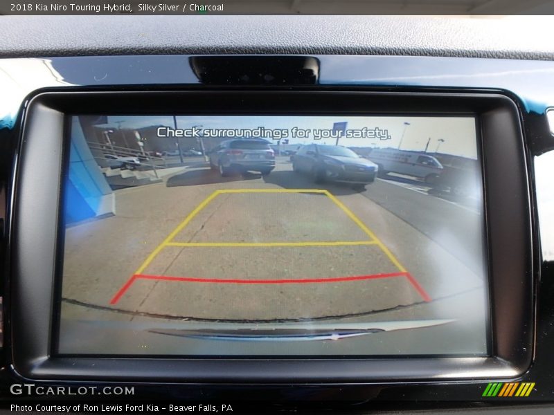 Silky Silver / Charcoal 2018 Kia Niro Touring Hybrid