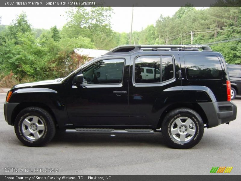 Super Black / Steel/Graphite 2007 Nissan Xterra X