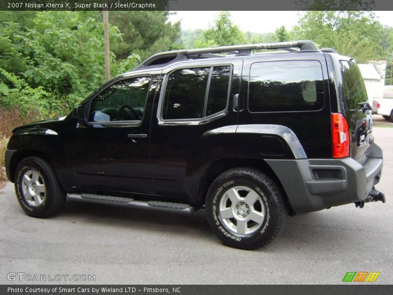 Super Black / Steel/Graphite 2007 Nissan Xterra X