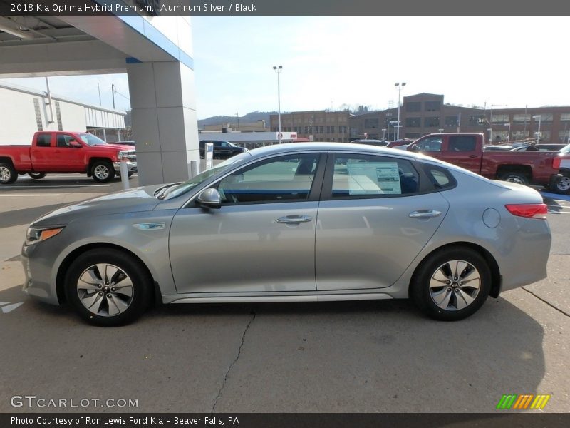  2018 Optima Hybrid Premium Aluminum Silver
