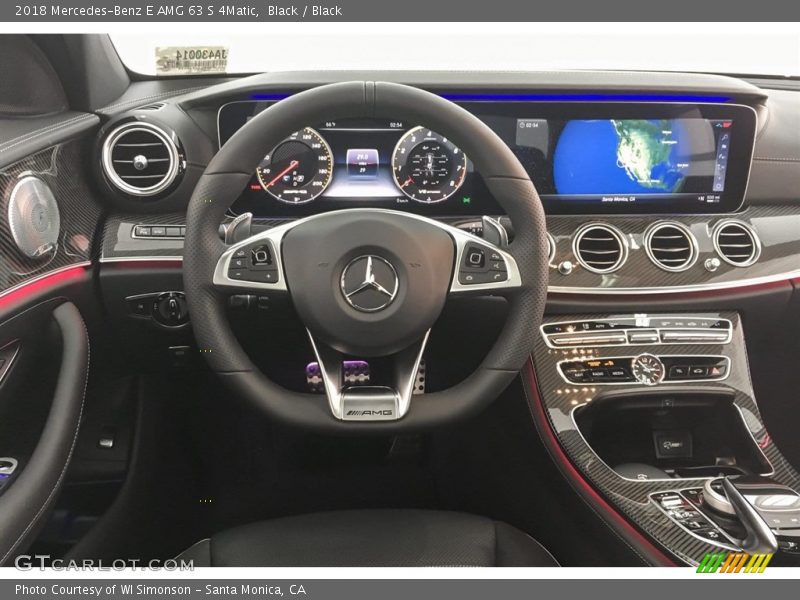 Black / Black 2018 Mercedes-Benz E AMG 63 S 4Matic