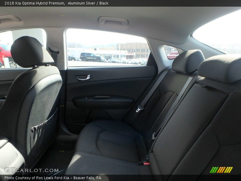 Aluminum Silver / Black 2018 Kia Optima Hybrid Premium