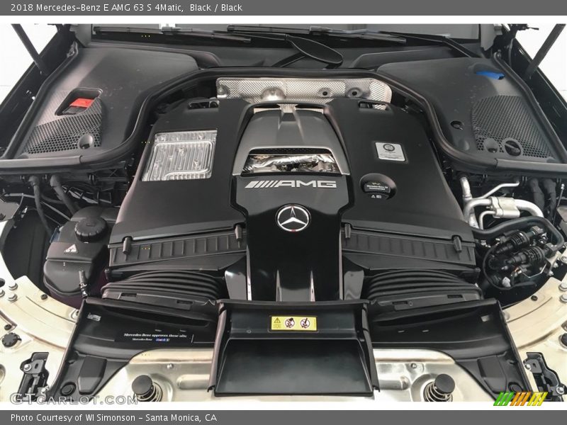 Black / Black 2018 Mercedes-Benz E AMG 63 S 4Matic