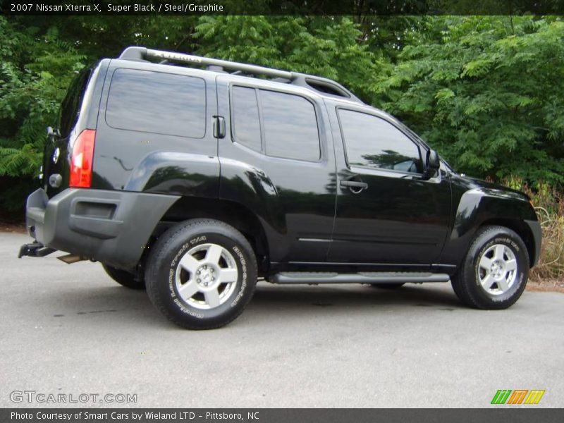 Super Black / Steel/Graphite 2007 Nissan Xterra X