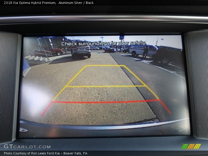 Aluminum Silver / Black 2018 Kia Optima Hybrid Premium