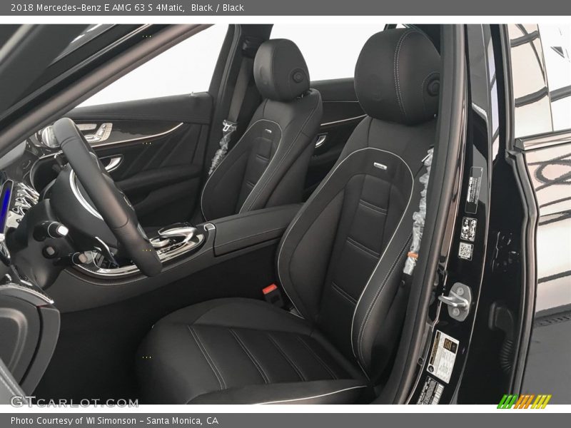 Black / Black 2018 Mercedes-Benz E AMG 63 S 4Matic