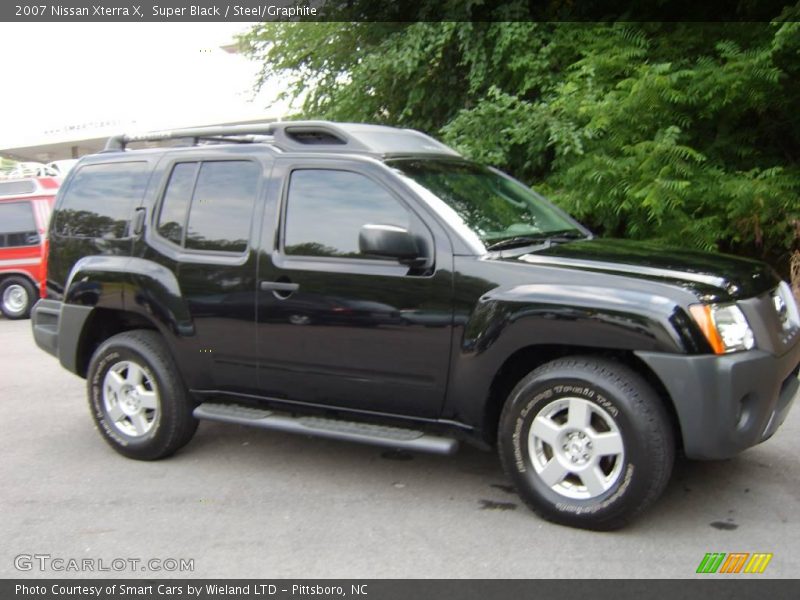 Super Black / Steel/Graphite 2007 Nissan Xterra X