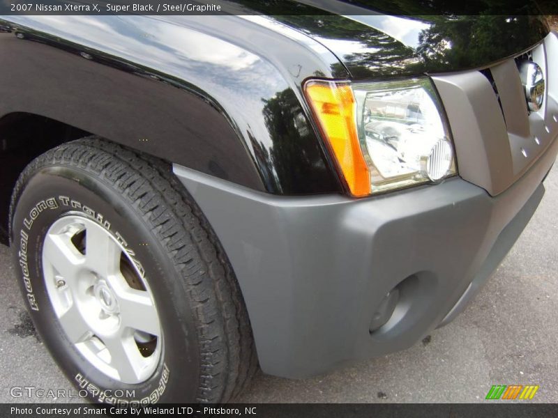 Super Black / Steel/Graphite 2007 Nissan Xterra X