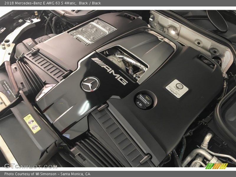 Black / Black 2018 Mercedes-Benz E AMG 63 S 4Matic
