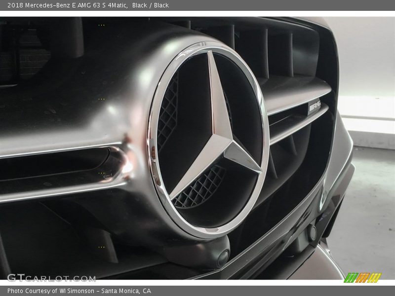 Black / Black 2018 Mercedes-Benz E AMG 63 S 4Matic