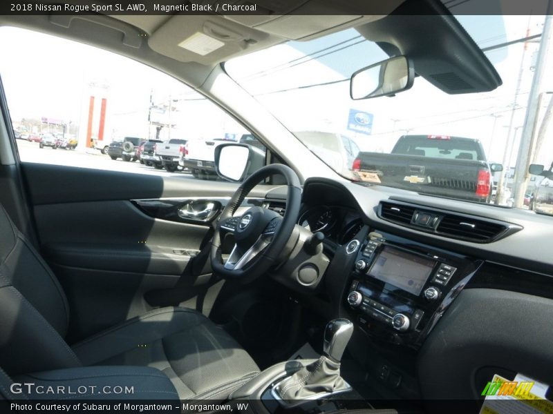 Magnetic Black / Charcoal 2018 Nissan Rogue Sport SL AWD