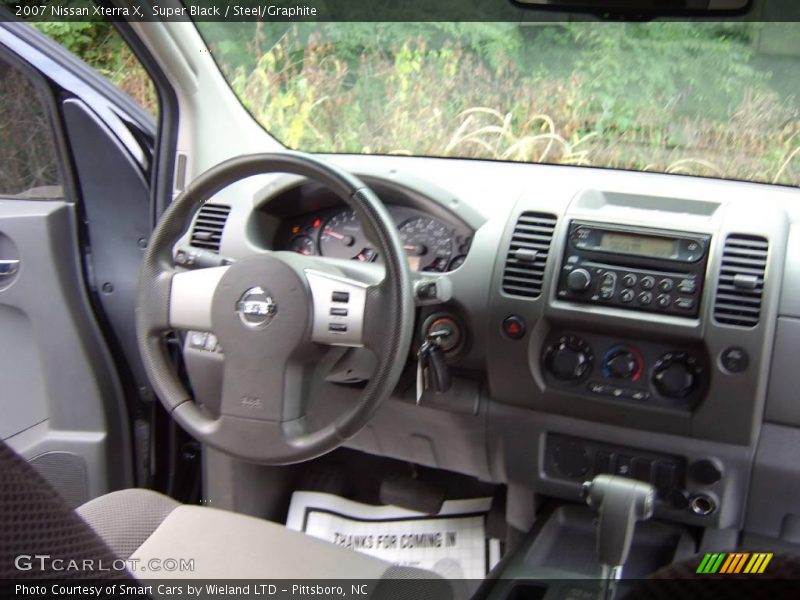 Super Black / Steel/Graphite 2007 Nissan Xterra X