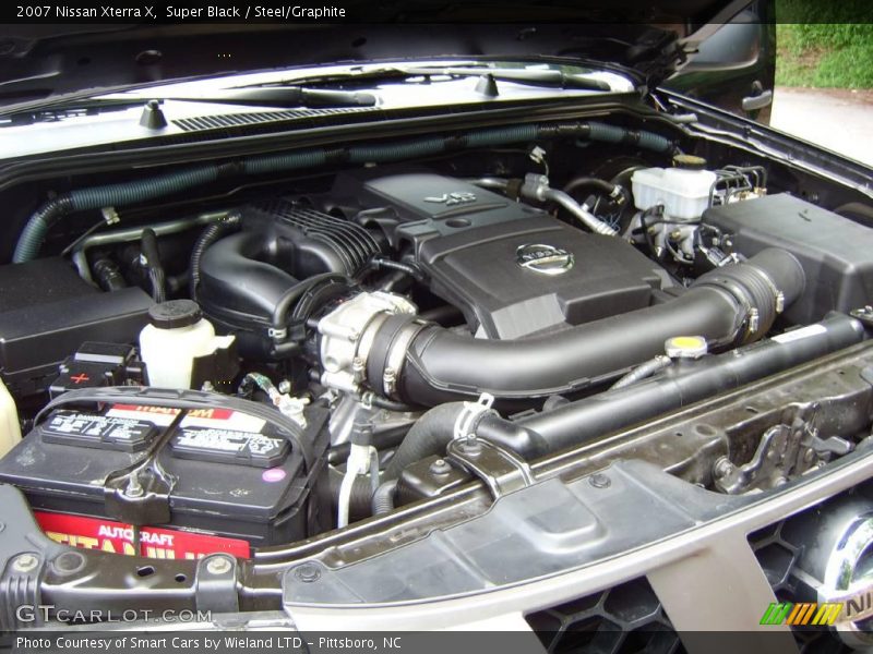Super Black / Steel/Graphite 2007 Nissan Xterra X