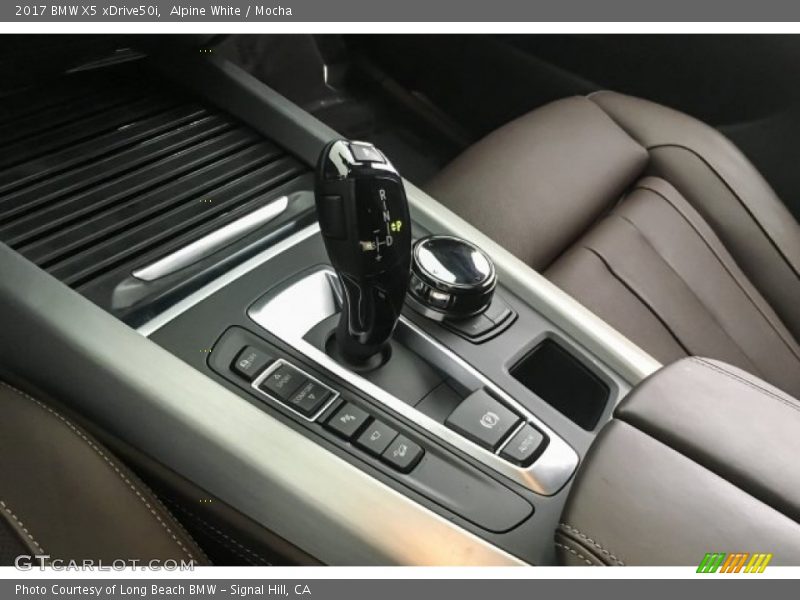 Alpine White / Mocha 2017 BMW X5 xDrive50i