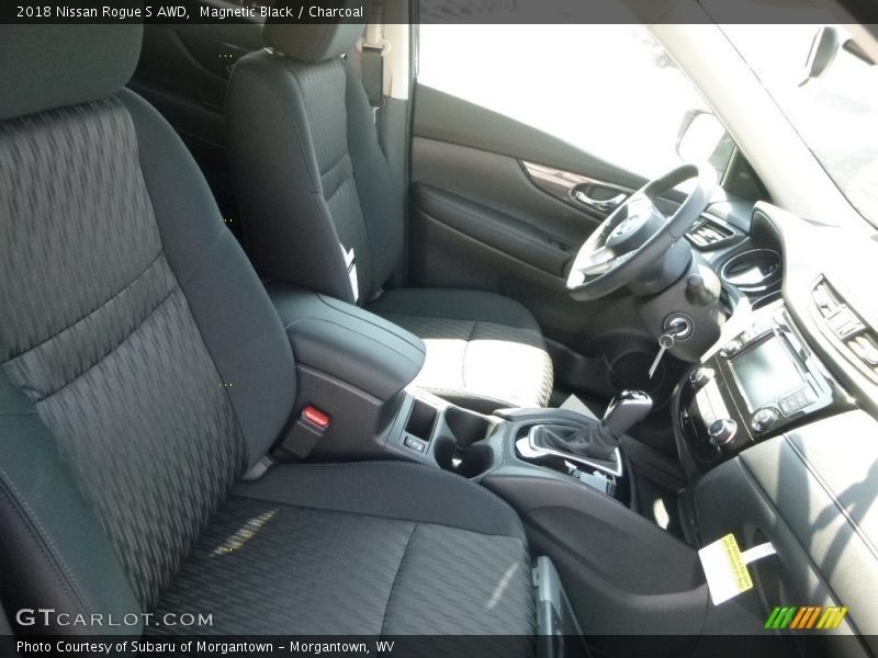 Magnetic Black / Charcoal 2018 Nissan Rogue S AWD