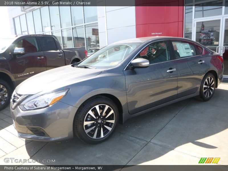 Gun Metallic / Charcoal 2018 Nissan Altima 2.5 SV