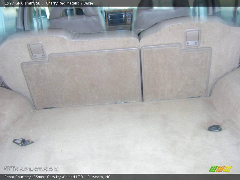 Cherry Red Metallic / Beige 1997 GMC Jimmy SLT