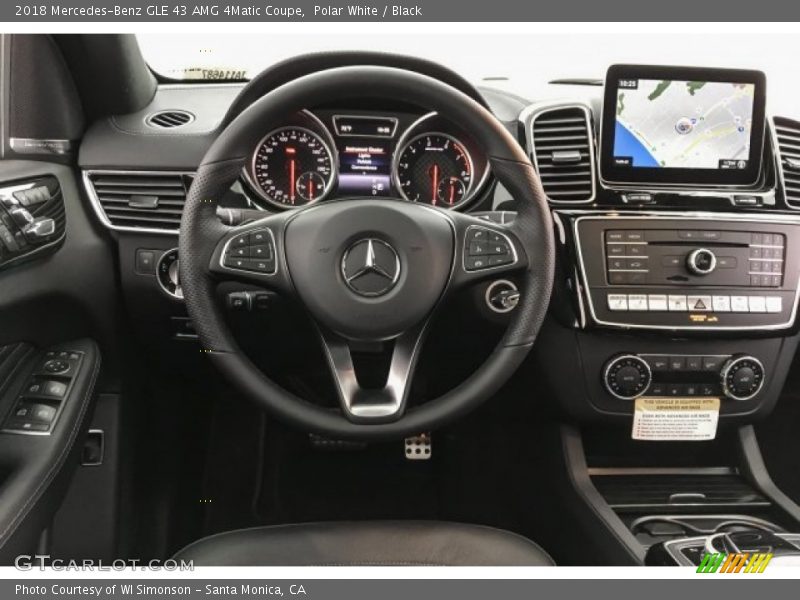 Polar White / Black 2018 Mercedes-Benz GLE 43 AMG 4Matic Coupe