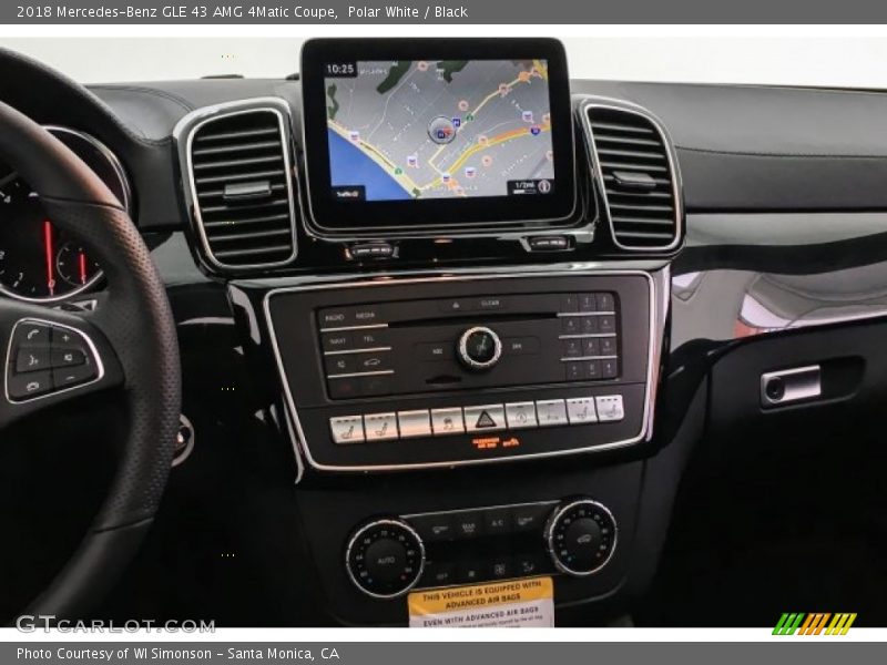 Polar White / Black 2018 Mercedes-Benz GLE 43 AMG 4Matic Coupe