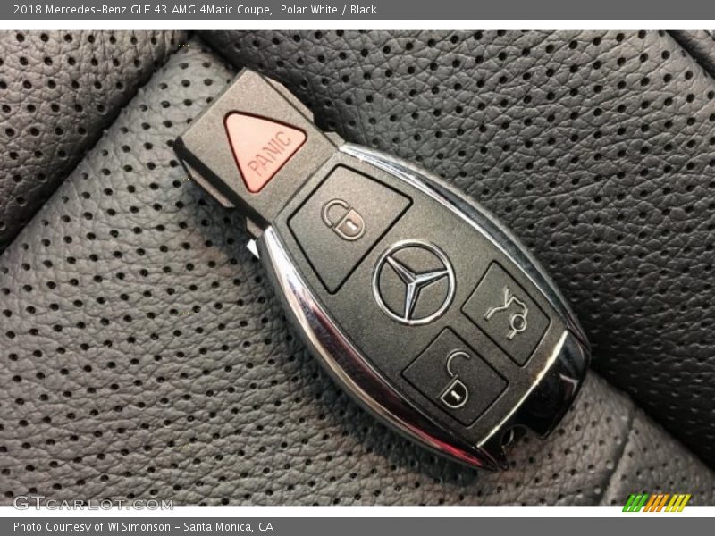 Polar White / Black 2018 Mercedes-Benz GLE 43 AMG 4Matic Coupe
