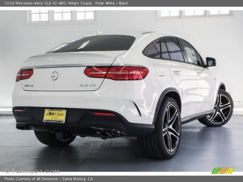 Polar White / Black 2018 Mercedes-Benz GLE 43 AMG 4Matic Coupe