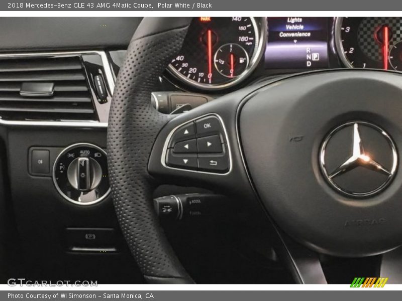 Polar White / Black 2018 Mercedes-Benz GLE 43 AMG 4Matic Coupe