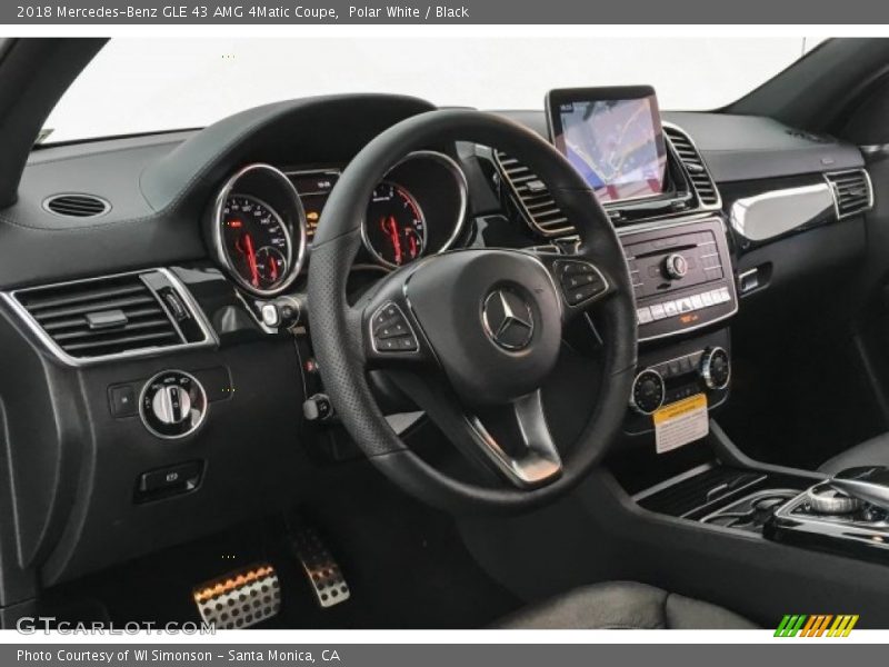 Polar White / Black 2018 Mercedes-Benz GLE 43 AMG 4Matic Coupe