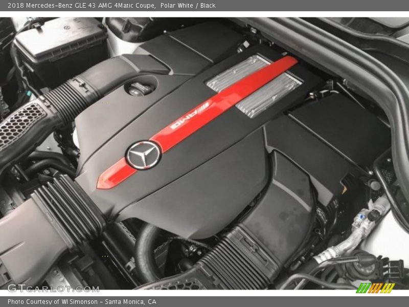 Polar White / Black 2018 Mercedes-Benz GLE 43 AMG 4Matic Coupe