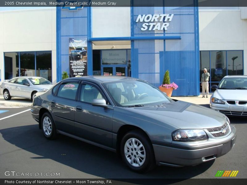 Medium Gray Metallic / Medium Gray 2005 Chevrolet Impala