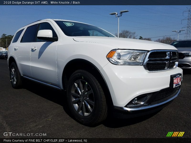 White Knuckle / Black 2018 Dodge Durango SXT AWD