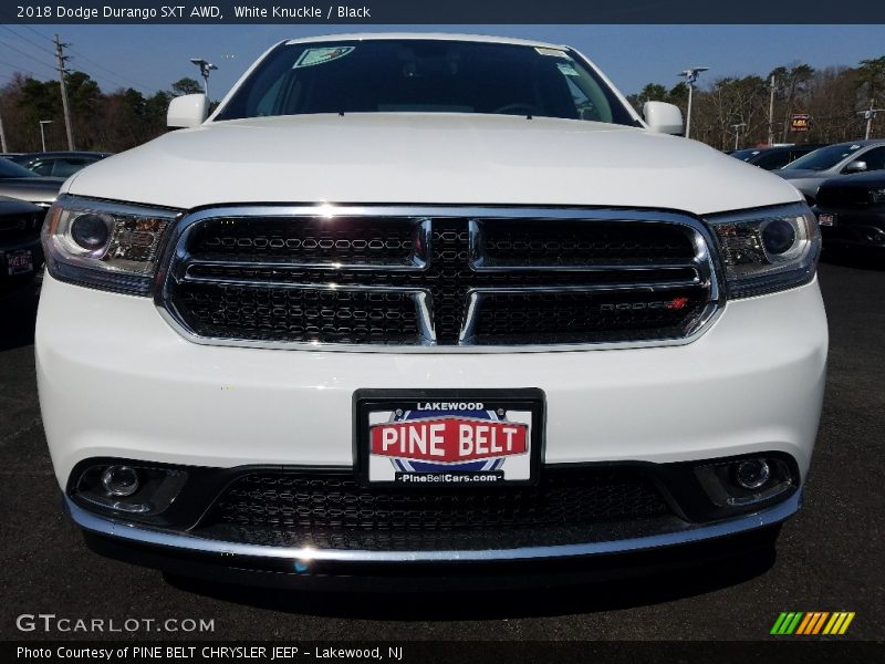 White Knuckle / Black 2018 Dodge Durango SXT AWD