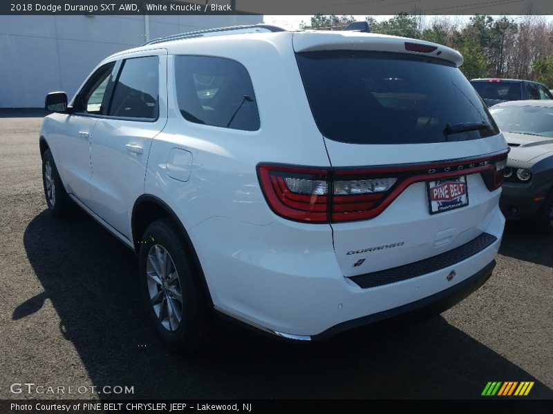 White Knuckle / Black 2018 Dodge Durango SXT AWD