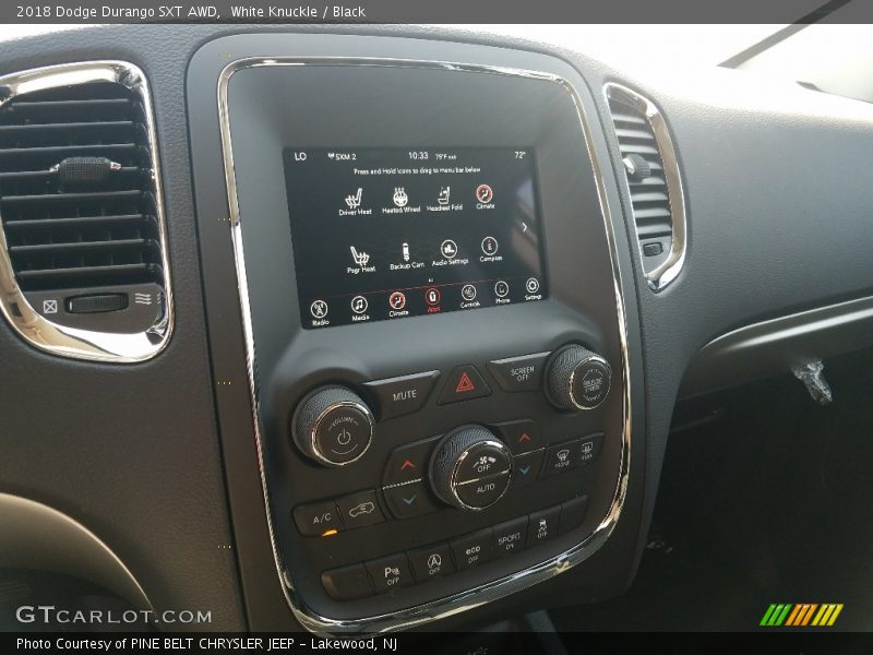 White Knuckle / Black 2018 Dodge Durango SXT AWD