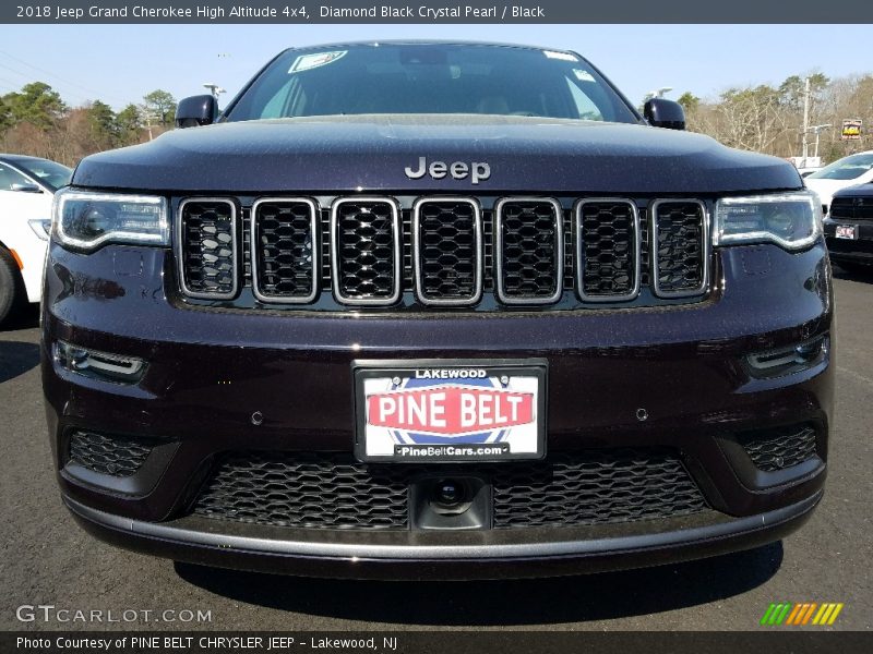 Diamond Black Crystal Pearl / Black 2018 Jeep Grand Cherokee High Altitude 4x4