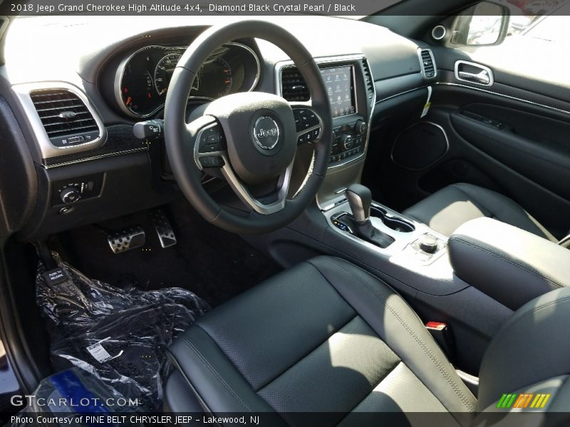 Diamond Black Crystal Pearl / Black 2018 Jeep Grand Cherokee High Altitude 4x4