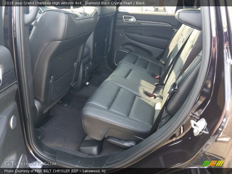 Diamond Black Crystal Pearl / Black 2018 Jeep Grand Cherokee High Altitude 4x4