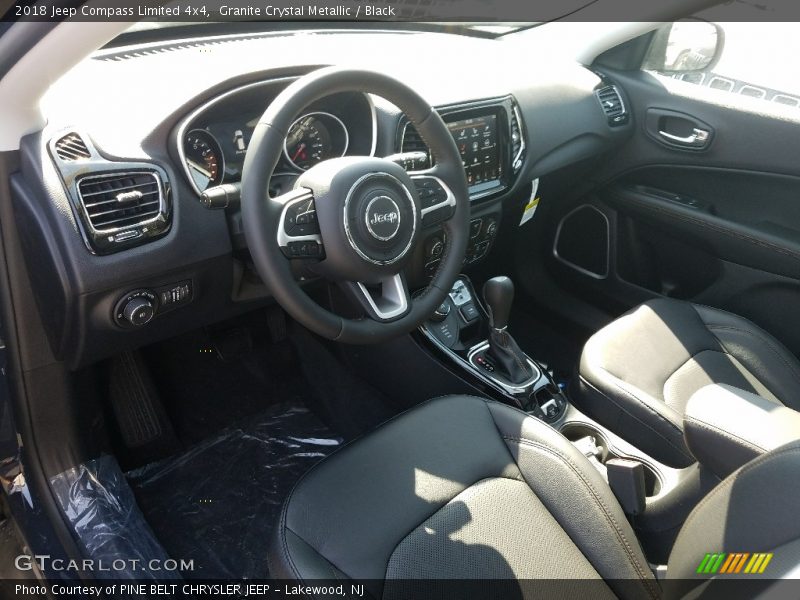 Granite Crystal Metallic / Black 2018 Jeep Compass Limited 4x4