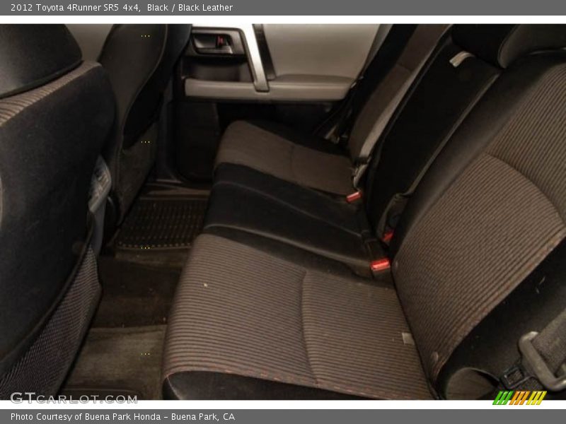 Black / Black Leather 2012 Toyota 4Runner SR5 4x4
