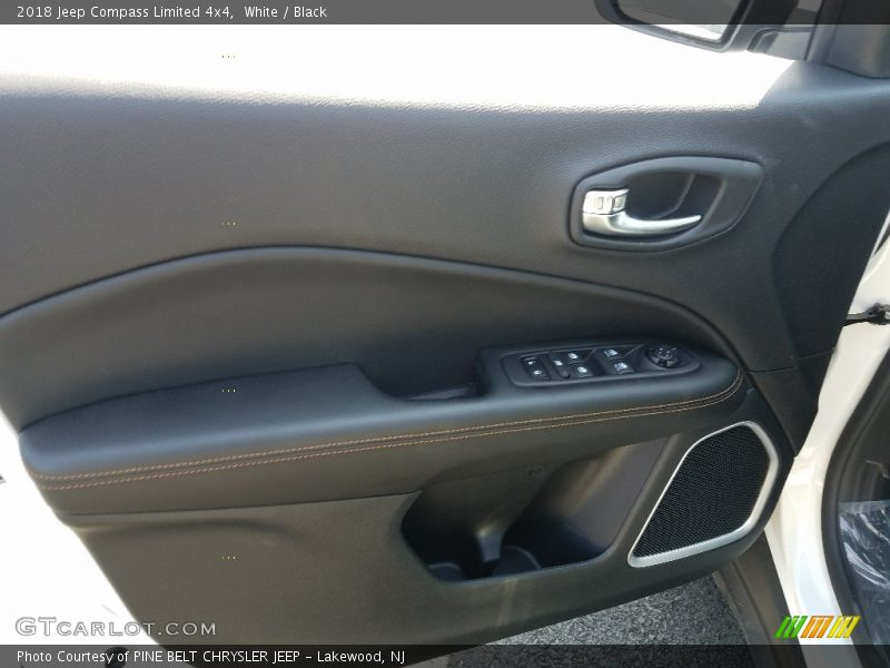 White / Black 2018 Jeep Compass Limited 4x4