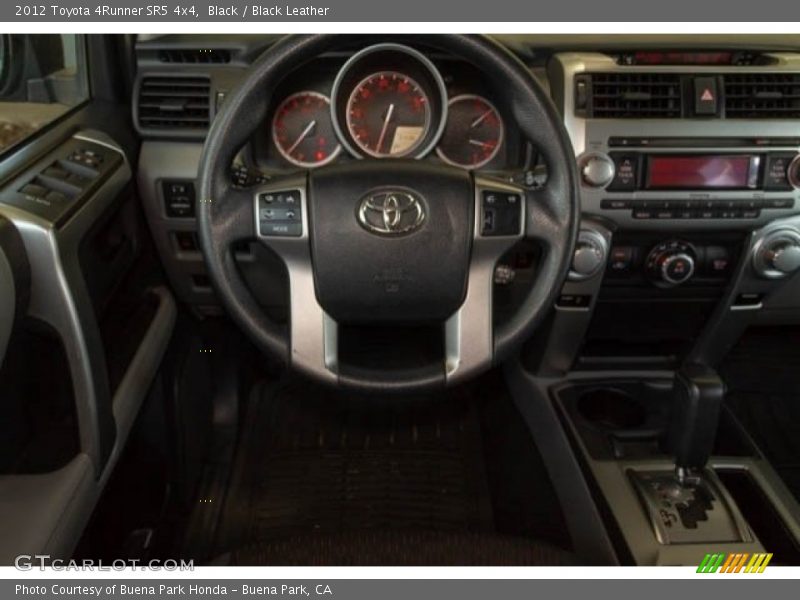 Black / Black Leather 2012 Toyota 4Runner SR5 4x4