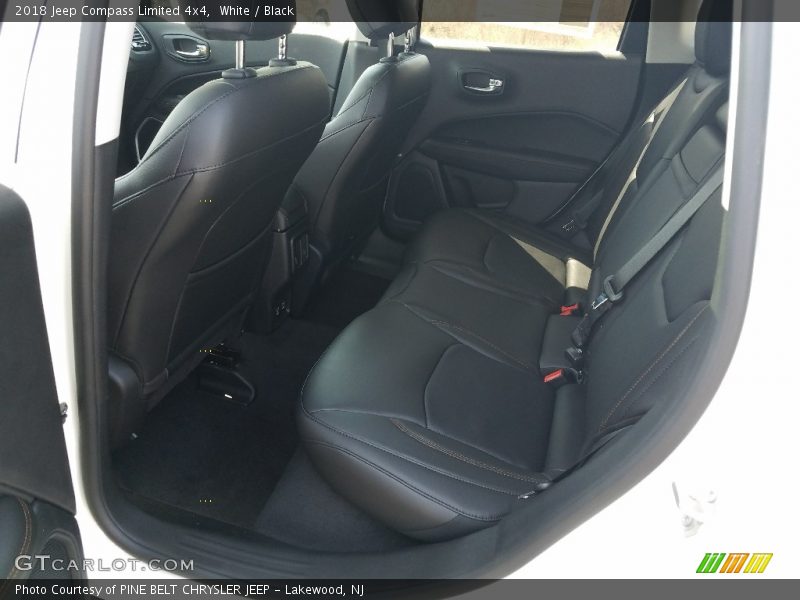 White / Black 2018 Jeep Compass Limited 4x4